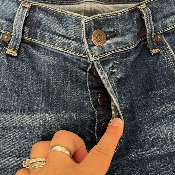 CITIZENS OF HUMANITY JEAN SHORTS SIZE 27 - Picture 5 of 16